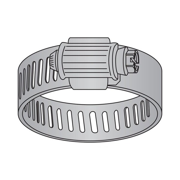Heritage Industrial Hose Clamp, Gen Purp, SAE No 6 All SS316 HCGP-111-006-500 - main